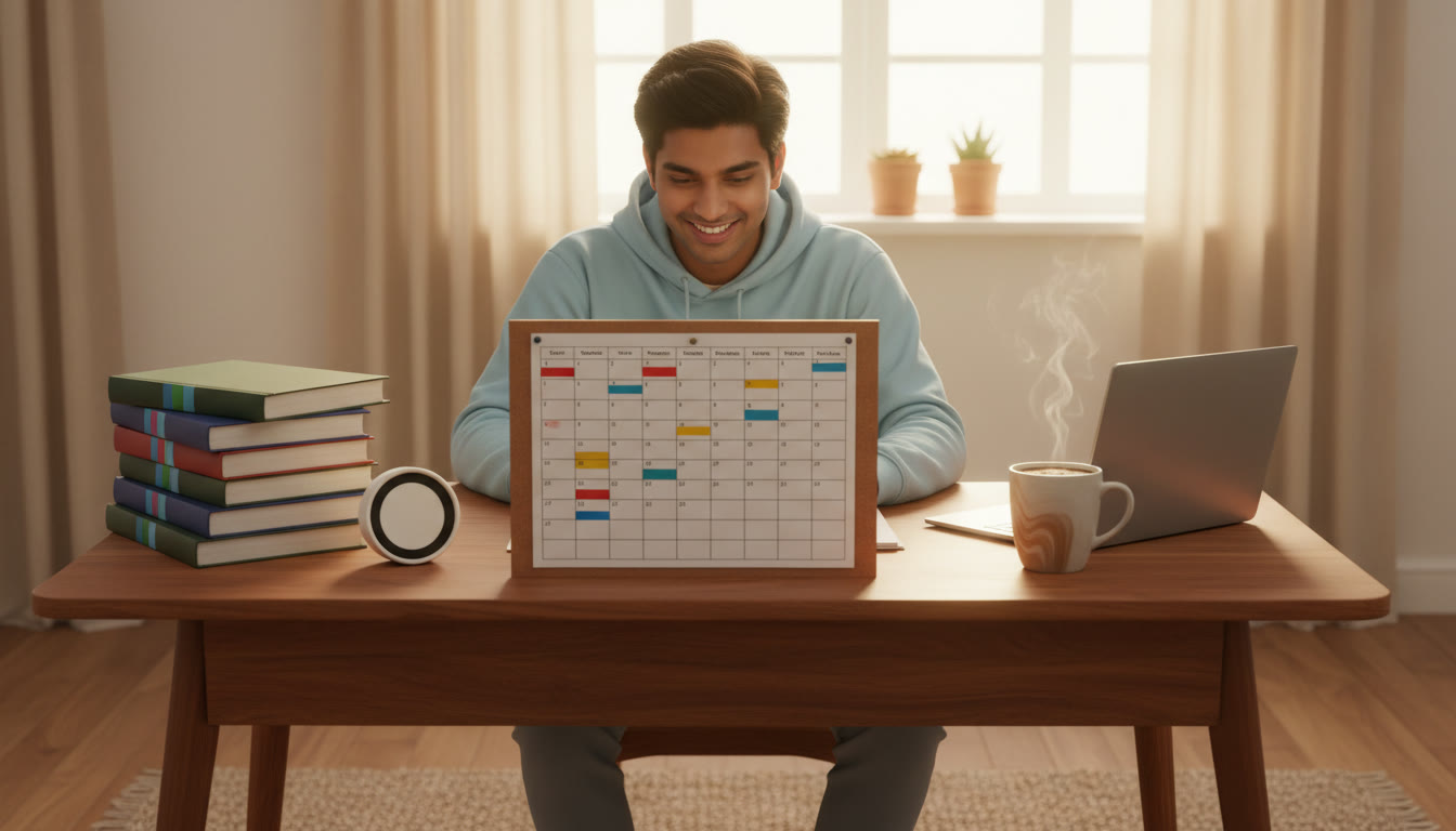 Monthly Time Table for JEE Main Preparation: A Practical Student-Friendly Plan