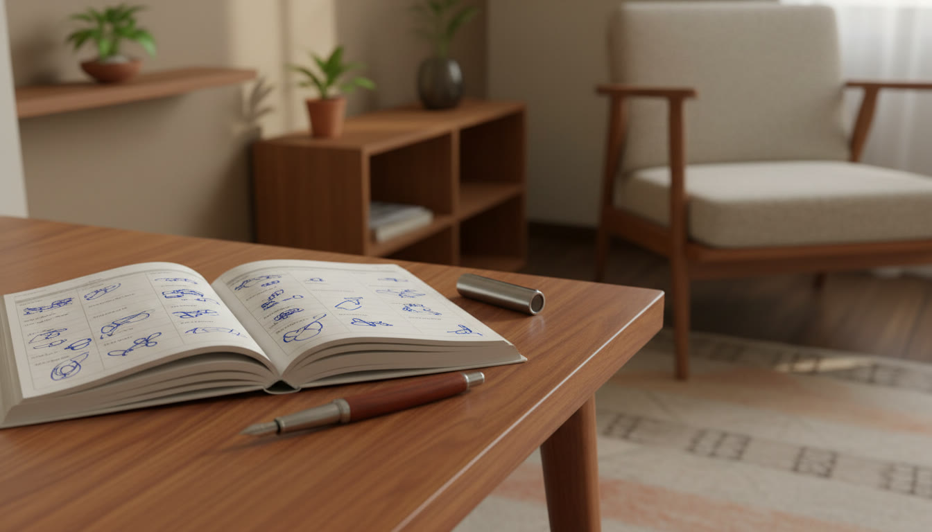 Photo Idea : [Close-up of a tidy mistake log notebook, with dated entries and short corrective notes beside a pen]