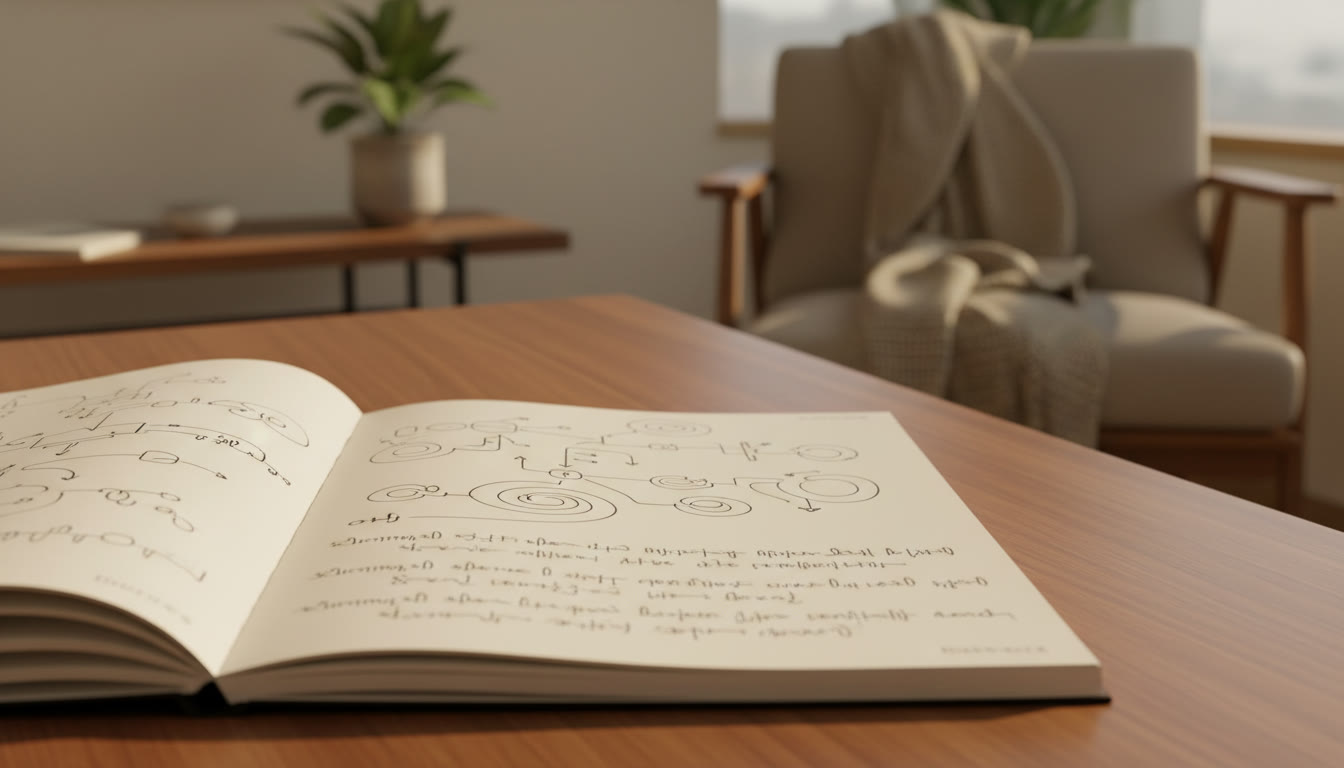 Photo Idea : Close-up of a lab notebook page showing a labeled diagram, neat handwriting, and a short explanation