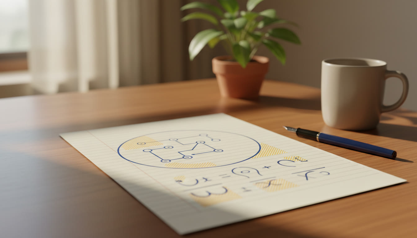 Photo Idea : Neat handwritten answer with labeled diagram and highlighted formulae on paper