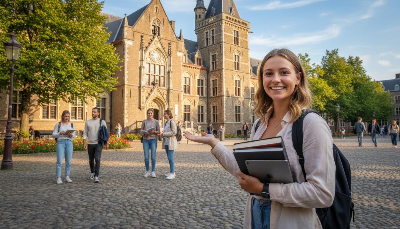 Photo Idea : IB student with Leiden University