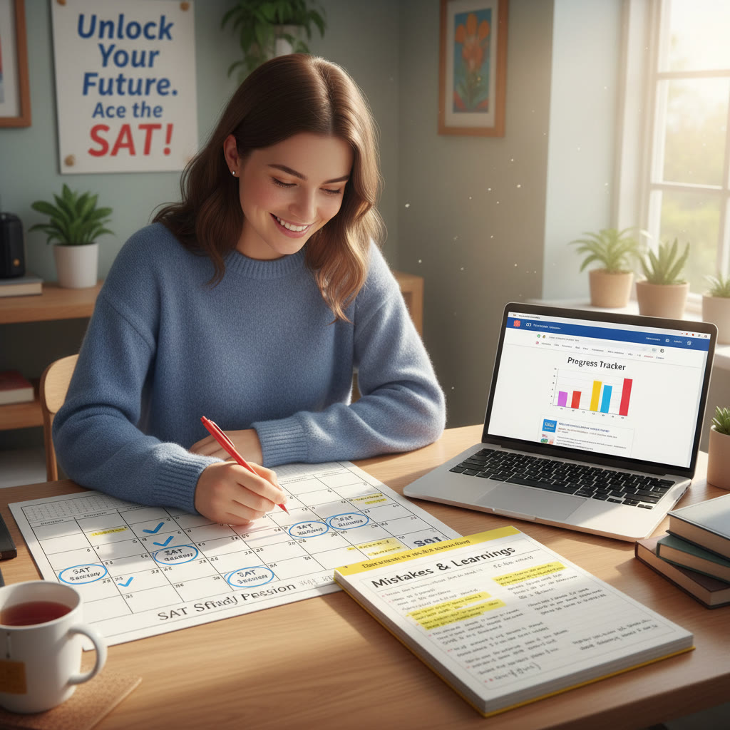 Small Steps, Big Scores: The Role of Consistency in Student SAT Performance