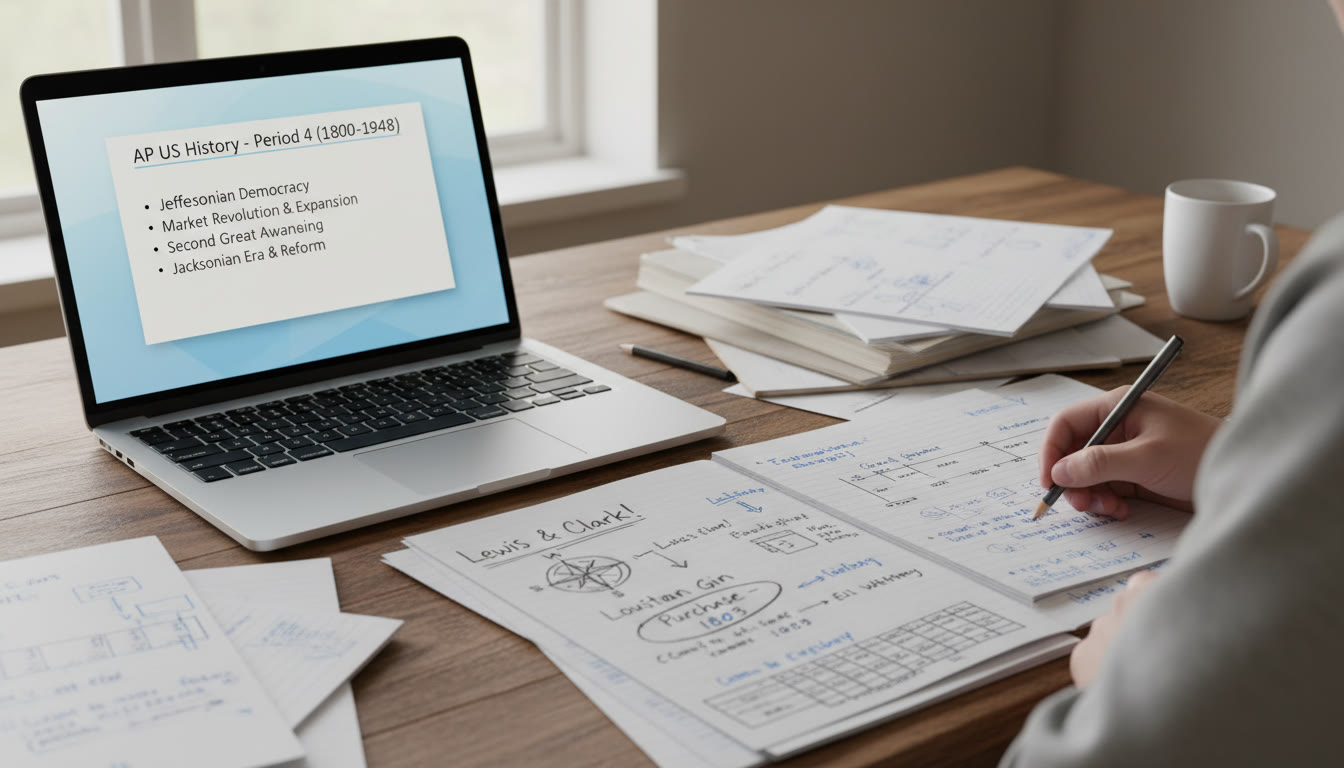 Photo Idea : A close-up of a laptop screen showing a slide deck next to printed hand-written notes, demonstrating the interplay of digital presentation work and tactile notes used during parallel tasking.