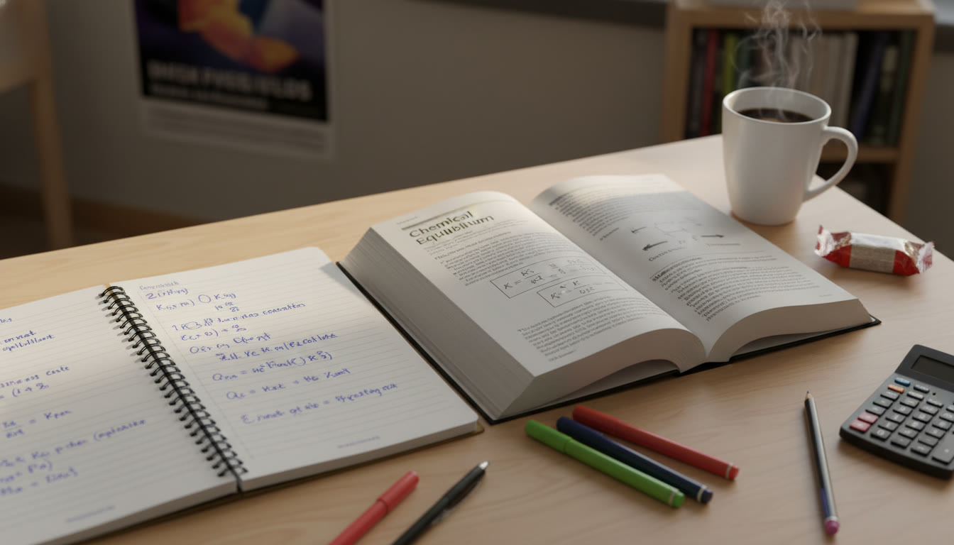 Chem Equilibrium: K, Q, and Le Châtelier Explained Precisely