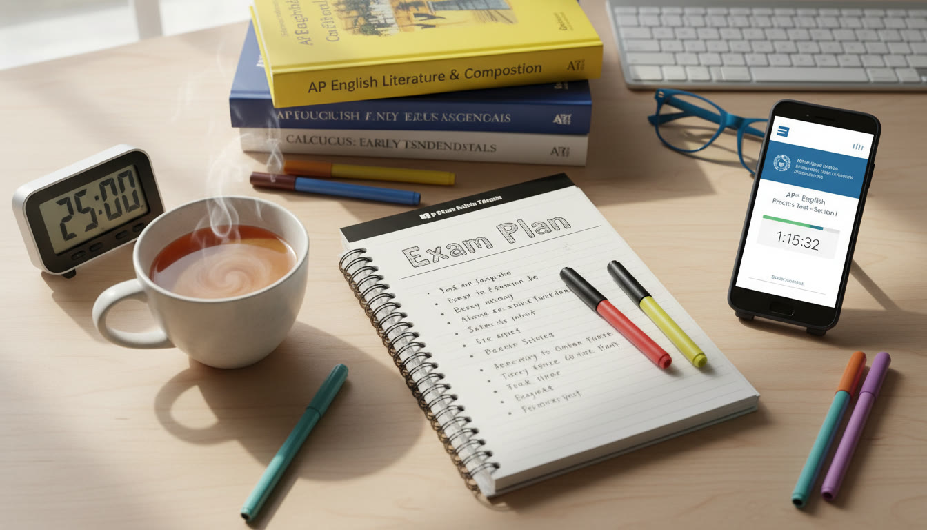 Photo Idea : A student-centered flatlay showing a small notebook labeled 