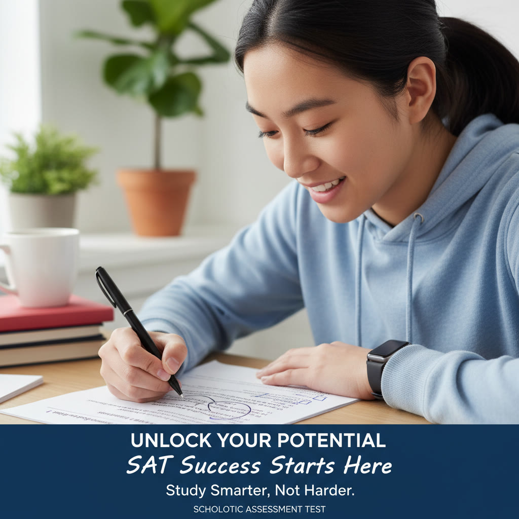 Portrait of a student annotating a printed passage with a pen, circles around main claims, and brackets for evidence — close-up, natural light