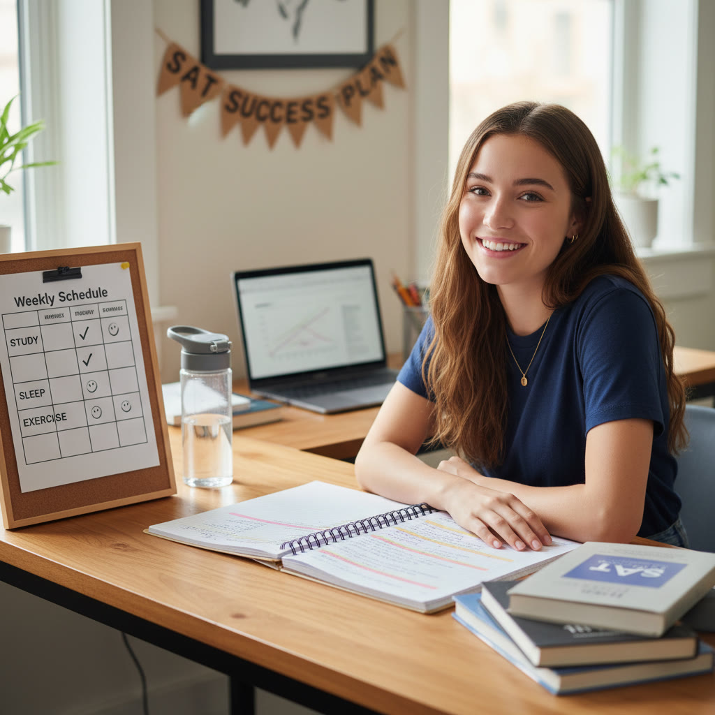 How to Create a Study–Sleep–Exercise Cycle for SAT Success