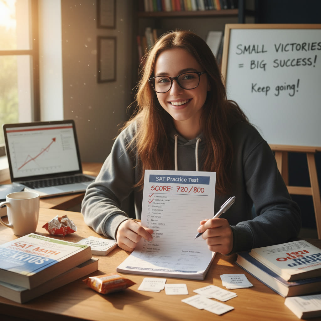 Why Students Should Celebrate Progress During SAT Prep