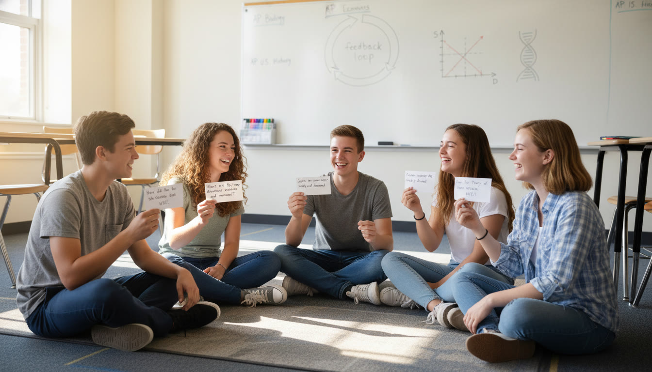 Socratic Study Groups: Question-Only Sessions to Transform Your AP Prep