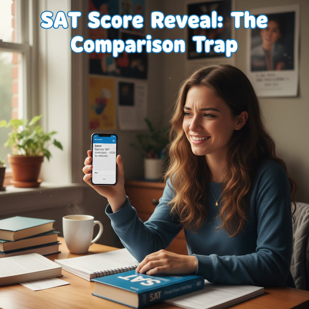 How to Stop Comparing Yourself to Friends During SAT Prep (And Thrive Instead)