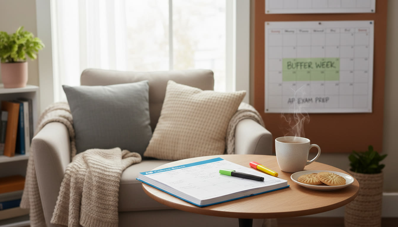 Creating Buffer Weeks for Illness or Events: A Student’s Guide to Stress-Free AP Prep