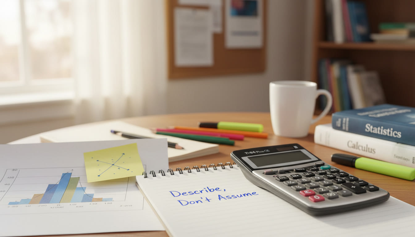 AP Statistics Unit 1: Data & Graphs — Describe, Don’t Assume