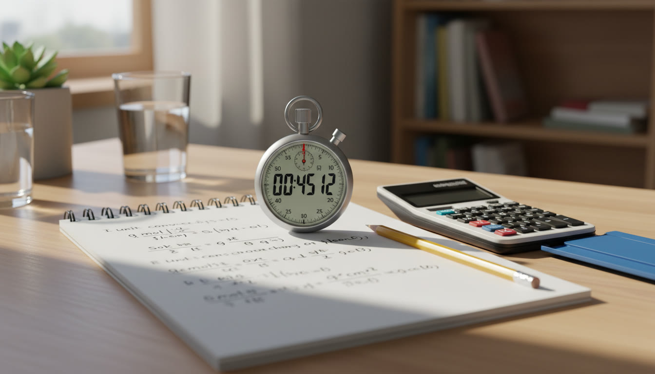 Units & Dimensional Checks Under Time Pressure: A Smart Student’s Guide to Faster, Safer Solutions