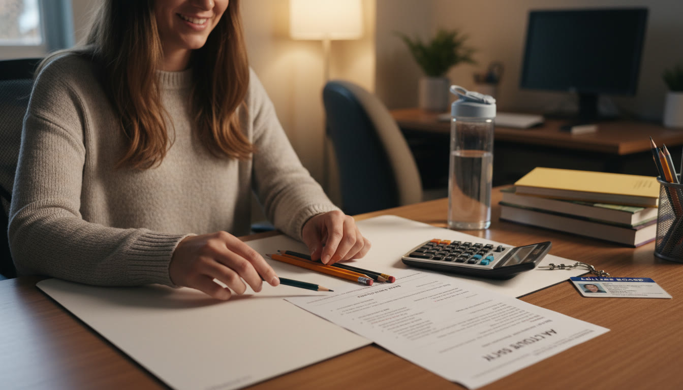 AP Quant “Night Before” Checklist: Calm, Confident, and Ready for Test Day