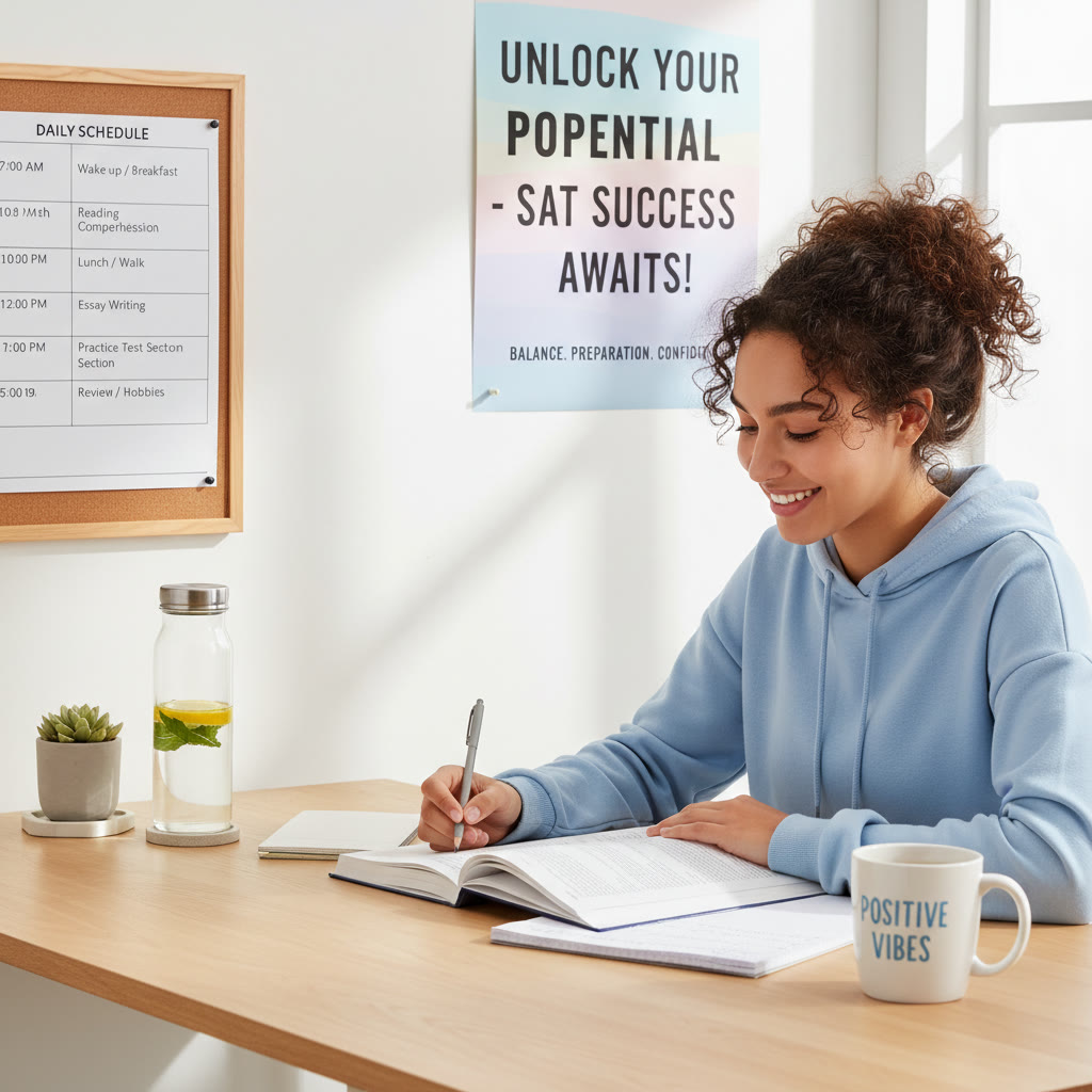 Why Balance in Daily Routines Improves SAT Prep